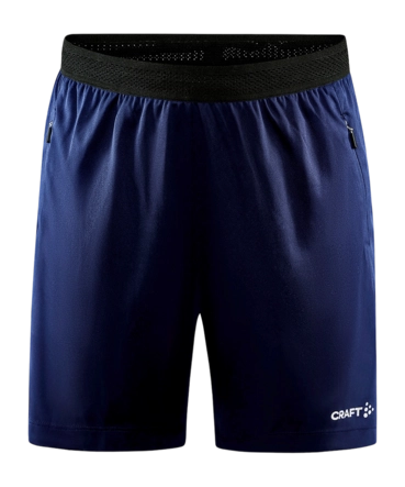 Sportbroek Craft Women Evolve Zip Pocket Shorts Navy Regular Fit