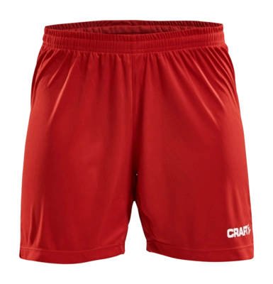 Sportbroek Craft Women Progress Short Contrast Bright Red/White Comfort fit