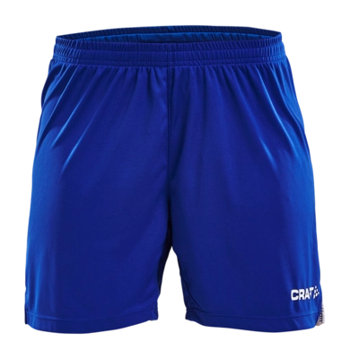 Sportbroek Craft Women Progress Short Contrast Club Cobolt/White