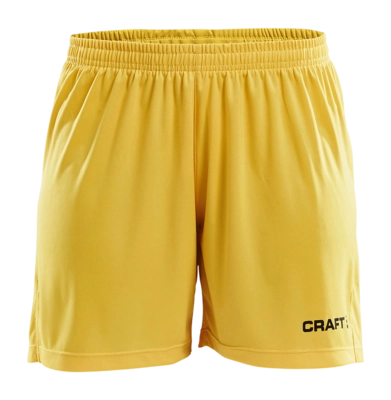 Sportbroek Craft Women Squad Short Solid Yellow