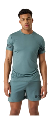 Sportshirt Björn Borg Men Borg Balsam Green
