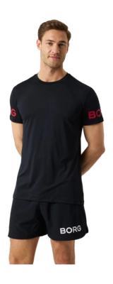Sportshirt Björn Borg Men Borg Black Beauty II