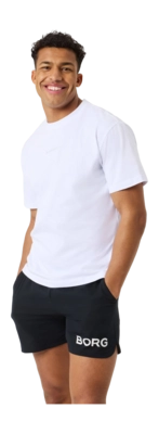 Sportshirt Björn Borg Men Borg Classic Brilliant White