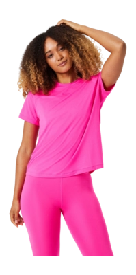 Sportshirt Björn Borg Women Borg Sports T-Shirt Pink Glo