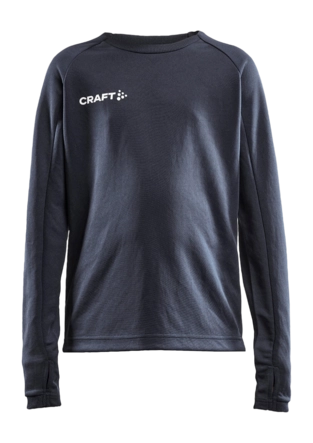 Sportshirt Craft Kids Evolve LS Crew Neck Asphalt