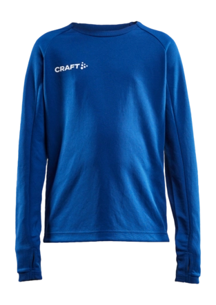 Sportshirt Craft Kids Evolve LS Crew Neck Club Cobolt