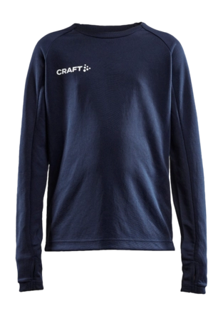 Sportshirt Craft Kids Evolve LS Crew Neck Navy