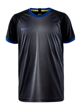 Sportshirt Craft Kids Progress 2.0 Graphic Jersey Black/Club Cobolt