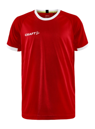 Sportshirt Craft Kids Progress 2.0 Graphic Jersey Bright Red/White Regular Fit