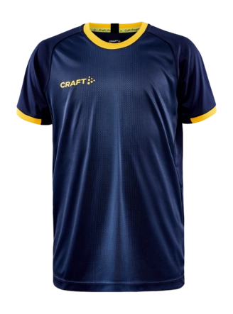 Sportshirt Craft Kids Progress 2.0 Graphic Jersey Navy/Sweden Yellow