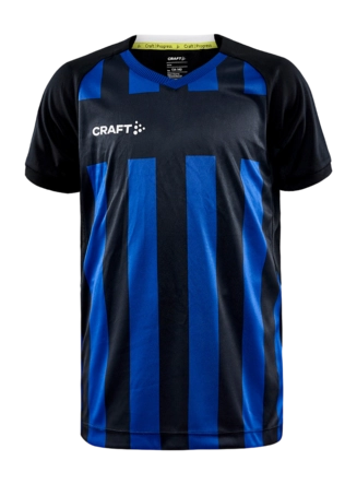 Sportshirt Craft Kids Progress 2.0 Stripe Jersey Black/Club Cobolt