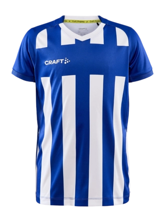 Sportshirt Craft Kids Progress 2.0 Stripe Jersey Club Cobolt/White