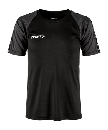 Sportshirt Craft Kids Squad Go Contrast Jersey Black