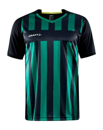 Sportshirt Craft Men Progress 2.0 Stripe Jersey Black/Team Green