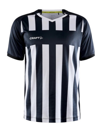 Sportshirt Craft Men Progress 2.0 Stripe Jersey Black/White Regular Fit