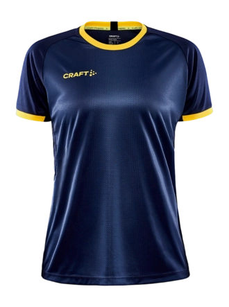 Sportshirt Craft Women Progress 2.0 Graphic Jersey Navy/Sweden Yellow