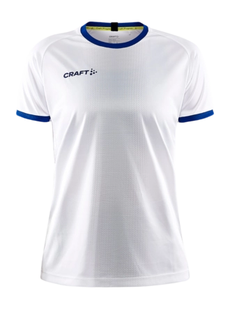 Sportshirt Craft Women Progress 2.0 Graphic Jersey White/Club Cobolt Regular Fit
