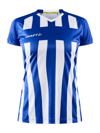 Sportshirt Craft Women Progress 2.0 Stripe Jersey Club Cobolt/White