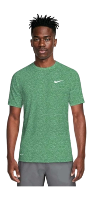 Sportshirt Nike Men Heather Hydroguard Malachite Green