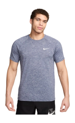 Sportshirt Nike Men Heather Hydroguard Midnight Navy