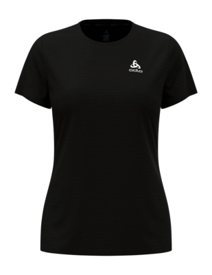Sportshirt Odlo Women Essential Flyer Black Regular Fit