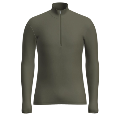 Langarmshirt Icebreaker 175 Everyday LS Half Zip Men Loden