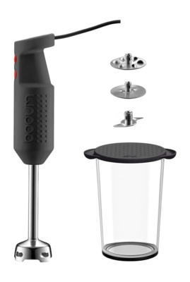 Staafmixer Set Bodum Bistro Elektrisch Met Accessoires 200 W Zwart