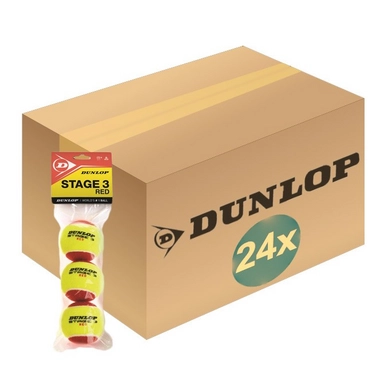 Tennisbälle Dunlop Stage 3 Redunlop 3 Polybag (Paket 24x3)