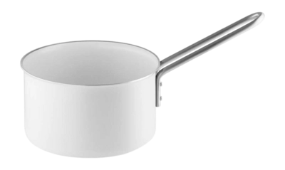 Steelpan Eva Trio White Line Ceramique Recycled Aluminium 16 cm