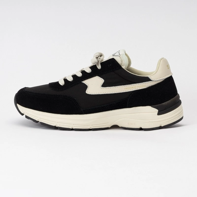 Stepney Workers Club Men Osier S-Strike Suede Mix Black