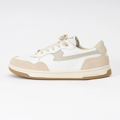 Baskets Stepney Workers Club Homme Pro Cup 01 S-Strike Leather Spring White