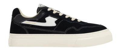 Stepney Workers Club Men Pearl S-Strike Suede Black White