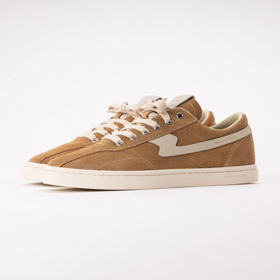 Stepney Workers Club Unisex Surma S-Strike Suede Camel 26 | Sneaker ...