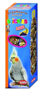 Vogelsnack Nobby Stickies Fruit Parkiet (8 Stuks)