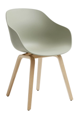 HAY About a Chair AAC222 Stoel - Oak - Pastel Green