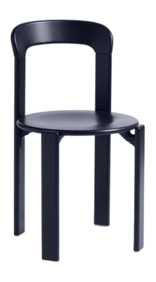 Chair HAY Rey 4 Leg Base Standard Glider Deep Blue | Etrias Brands