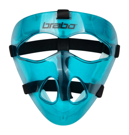 Strafcornermasker Brabo Face Mask Elite Blue - Junior
