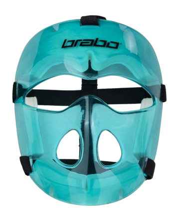 Strafcornermasker Brabo Face Mask Elite Blue - Senior