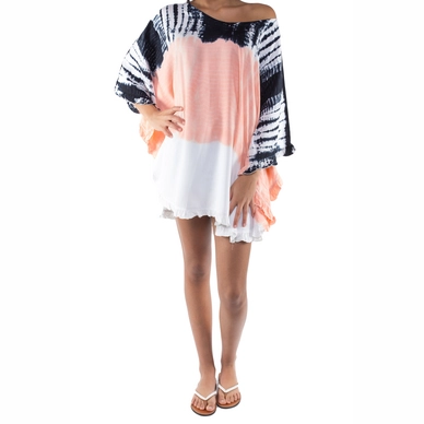 Robe de plage Pure Kenya Batik Short Dress Peach