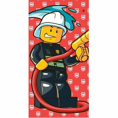 Strandlaken Fireman Lego