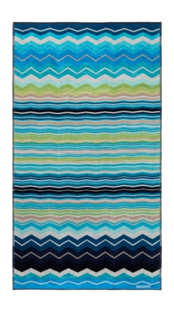 Strandlaken Missoni Hugo Turquoise Multicolor (100 x 180 cm)