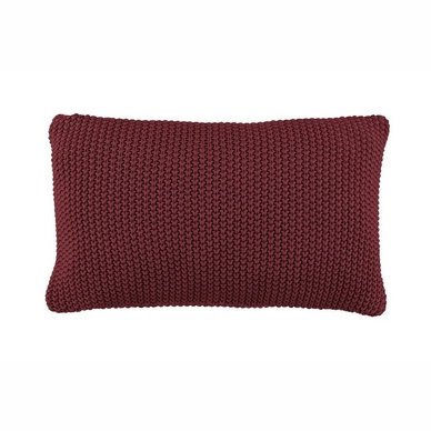 Coussin Décoratif Marc O'Polo Nordic Knit Warm Earth Red (30 x 60 cm)