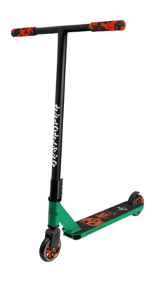Stuntstep Street Surfing Destroyer Smoked Skull Green 100mm