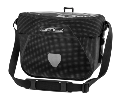 Stuurtas Ortlieb Unisex Ultimate High Visibility 6,5L Black Reflective