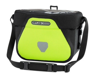 Stuurtas Ortlieb Unisex Ultimate High Visibility 6,5L Neon Yellow Black