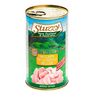 Blikvoer Stuzzy Dog Adult Lam (12 stuks) 12 x 700 g