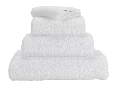 Serviette de Toilette Abyss & Habidecor Super Pile White (60 x 110 cm)