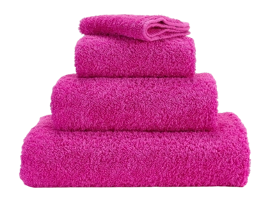 Serviette Invité Abyss & Habidecor Super Pile Happy Pink (40 x 60 cm)