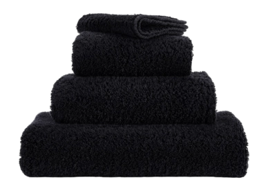 Serviette de Toilette Abyss & Habidecor Super Pile Black (55 x 100 cm)
