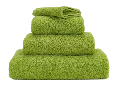Gant de Toilette Abyss & Habidecor Super Pile Apple Green (17 x 22 cm)